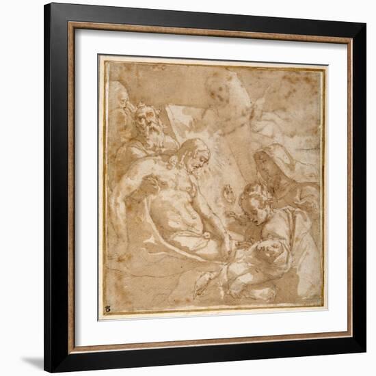 The Entombment-Raffaellino Da Reggio-Framed Giclee Print