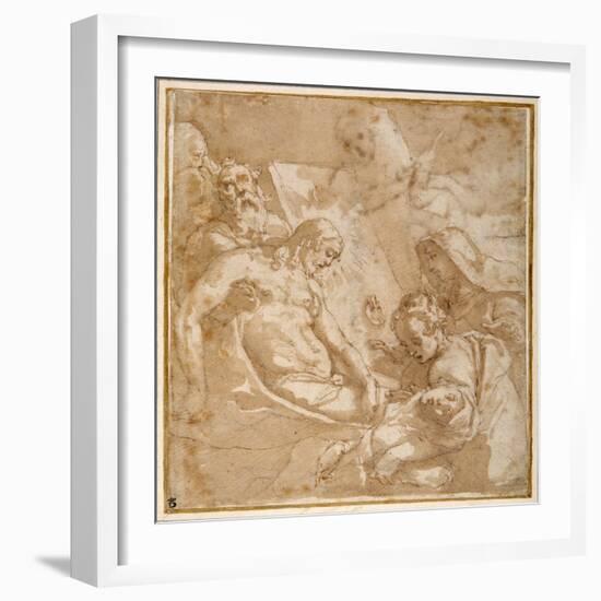 The Entombment-Raffaellino Da Reggio-Framed Giclee Print