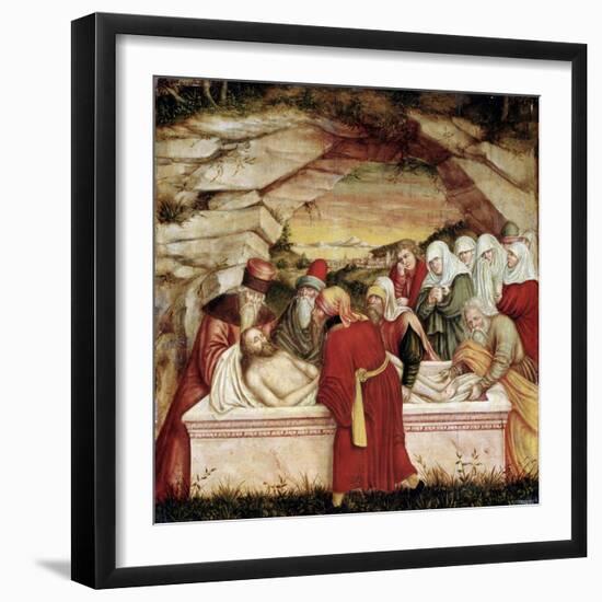 The Entombment-Lucas Cranach the Elder-Framed Giclee Print