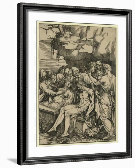 The Entombment-null-Framed Giclee Print