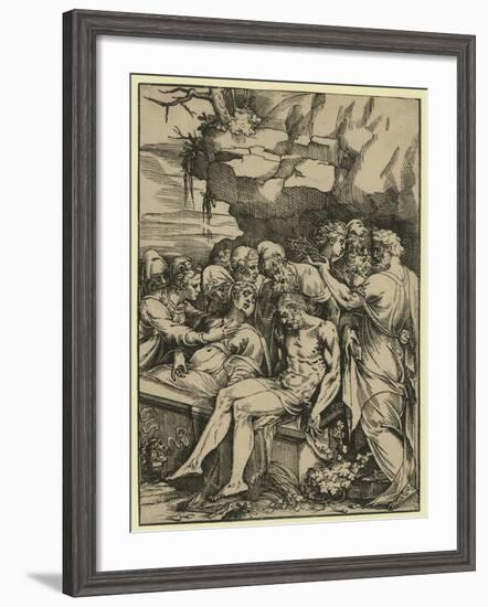 The Entombment-null-Framed Giclee Print