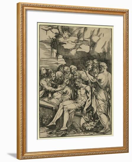 The Entombment-null-Framed Giclee Print