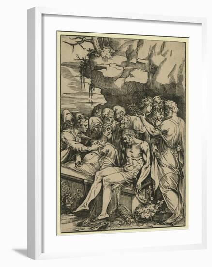 The Entombment-null-Framed Giclee Print