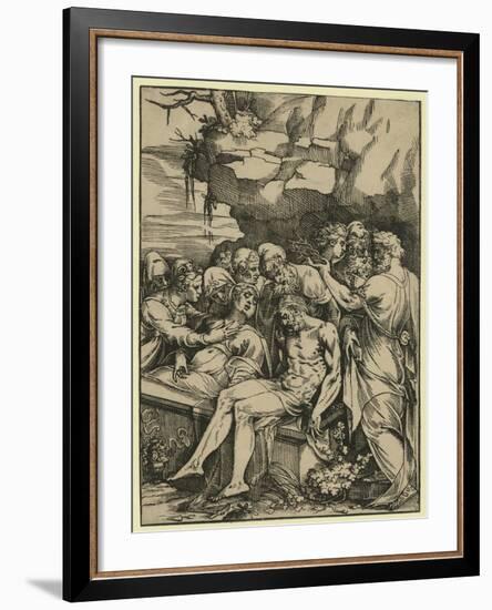 The Entombment-null-Framed Giclee Print