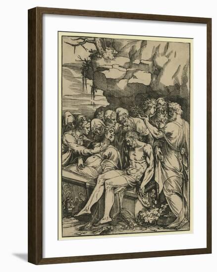 The Entombment-null-Framed Giclee Print