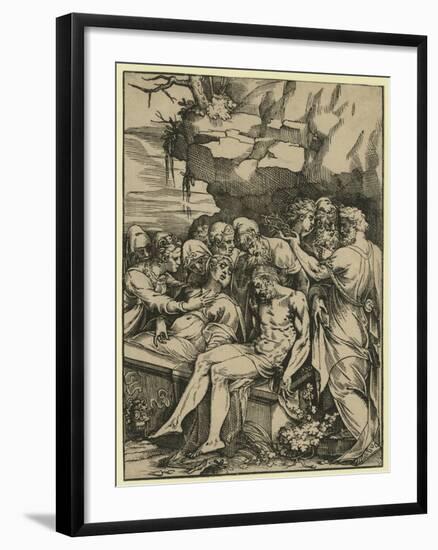 The Entombment-null-Framed Giclee Print