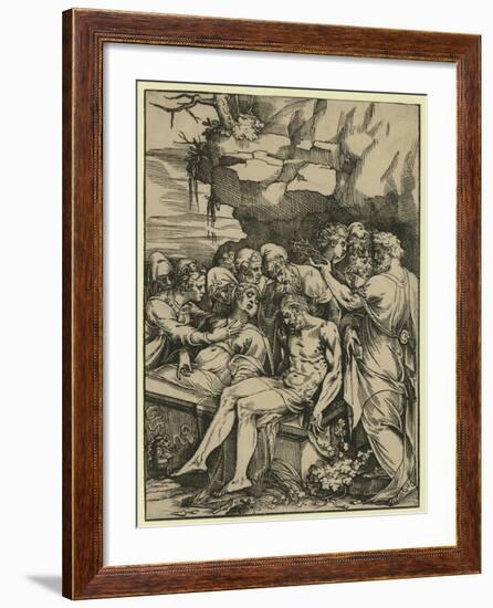 The Entombment-null-Framed Giclee Print