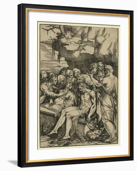 The Entombment-null-Framed Giclee Print