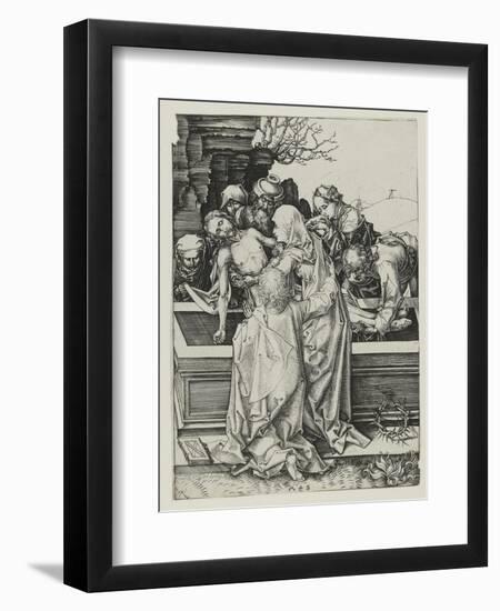 The Entombment-Martin Schongauer-Framed Giclee Print