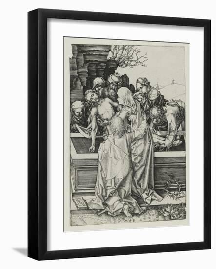 The Entombment-Martin Schongauer-Framed Giclee Print