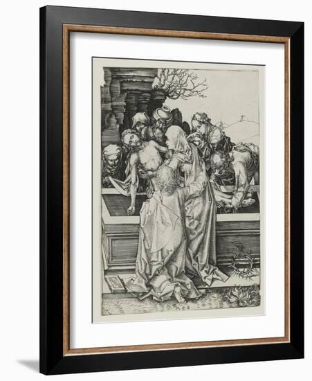 The Entombment-Martin Schongauer-Framed Giclee Print