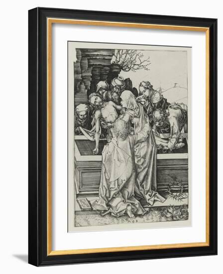 The Entombment-Martin Schongauer-Framed Giclee Print