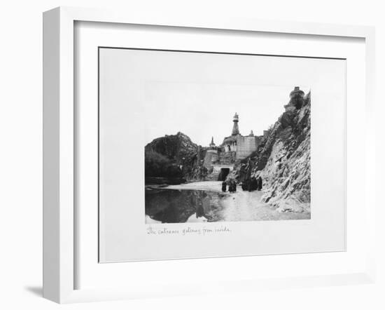 The Entrance Gateway from Inside the Precinct of Tthe Potala Palace, Lhasa, Tibet, 1903-04-John Claude White-Framed Giclee Print