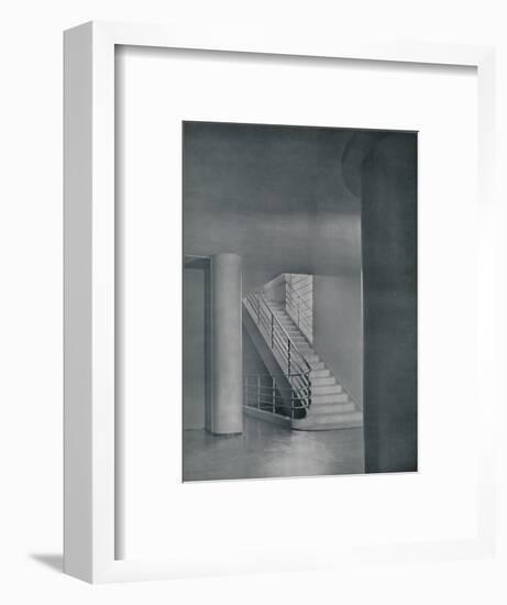 'The Entrance Hall and Staircase', 1942-Unknown-Framed Photographic Print