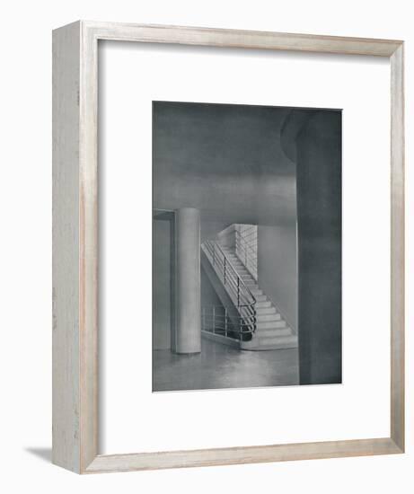 'The Entrance Hall and Staircase', 1942-Unknown-Framed Photographic Print