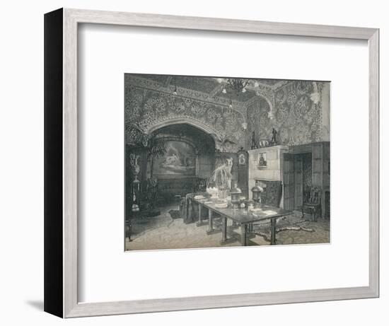 The Entrance Hall of Stanmore Hall, c1891-Unknown-Framed Photographic Print