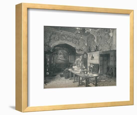 The Entrance Hall of Stanmore Hall, c1891-Unknown-Framed Photographic Print