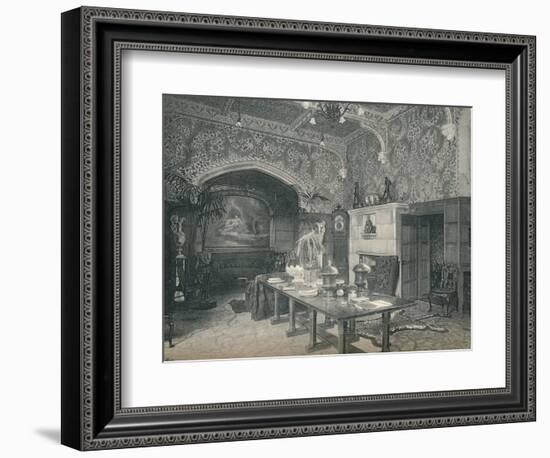 The Entrance Hall of Stanmore Hall, c1891-Unknown-Framed Photographic Print