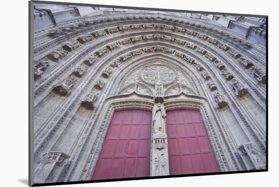 The Entrance to Cathedral of Saint Paul and Saint Peter, Loire-Atlantique, France-Julian Elliott-Mounted Photographic Print