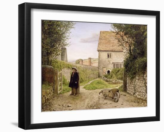 The Entrance to the Manse-William Dyce-Framed Giclee Print