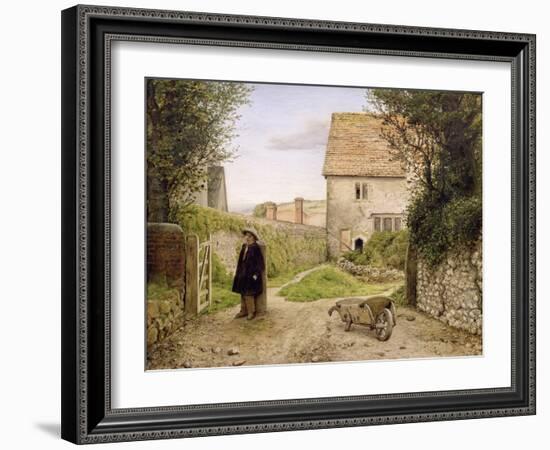 The Entrance to the Manse-William Dyce-Framed Giclee Print