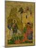 The Entry into Jerusalem, Russian Icon from the Iconostasis in the Cathedral of St. Sophia-null-Mounted Giclee Print