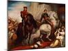 The Entry of Richard II and Bolingbroke into London-James Northcote-Mounted Giclee Print