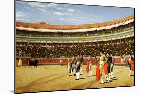 The Entry of the Bull-Jean Leon Gerome-Mounted Giclee Print