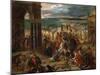 The Entry of the Crusaders in Constantinople-Eugene Delacroix-Mounted Giclee Print