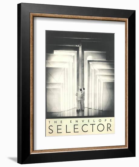 The Envelope Selector-null-Framed Premium Giclee Print