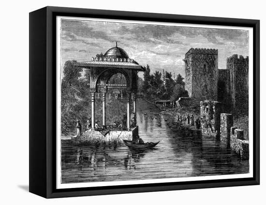 The Environs of Damascus, Syria, C1890-null-Framed Premier Image Canvas