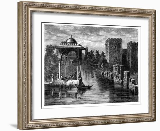 The Environs of Damascus, Syria, C1890-null-Framed Giclee Print