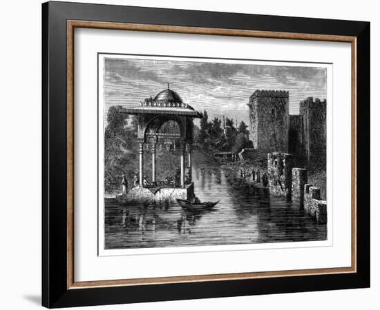 The Environs of Damascus, Syria, C1890-null-Framed Giclee Print