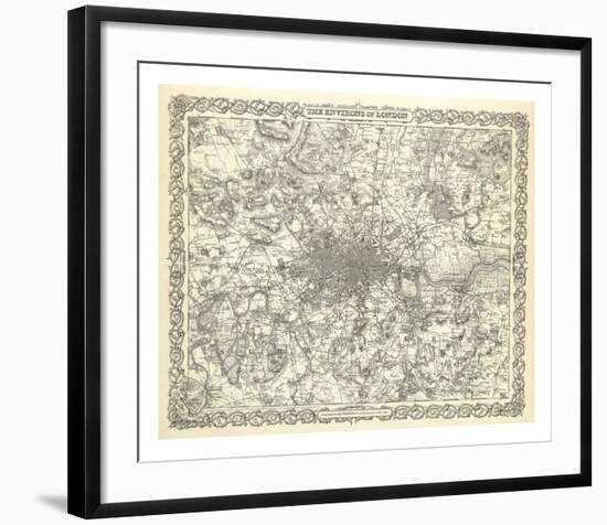 The Environs of London, c.1856-G^ W^ Colton-Framed Art Print