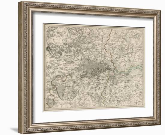 The Environs of London-H. Walters-Framed Art Print