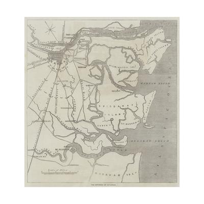 The Environs Of Savannah Giclee Print By John Dower Art Com