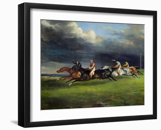 The Epsom Derby, 1821-Théodore Géricault-Framed Giclee Print