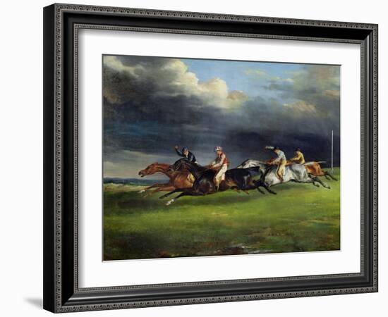 The Epsom Derby, 1821-Théodore Géricault-Framed Giclee Print