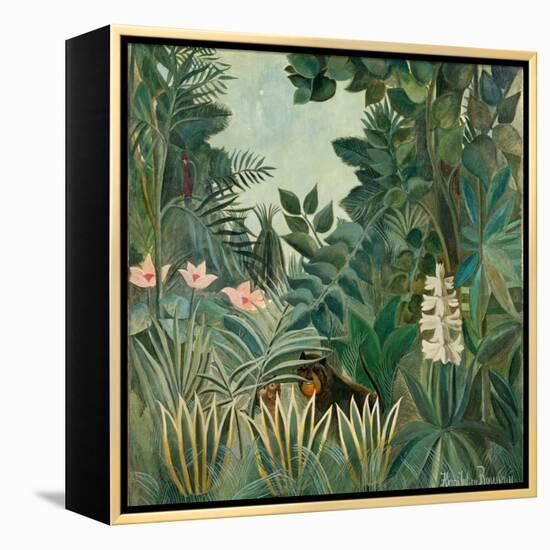 The Equatorial Jungle, 1909-Henri Rousseau-Framed Premier Image Canvas