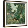 The Equatorial Jungle, 1909-Henri Rousseau-Framed Giclee Print