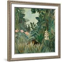 The Equatorial Jungle, 1909-Henri Rousseau-Framed Giclee Print