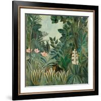 The Equatorial Jungle, 1909-Henri Rousseau-Framed Giclee Print