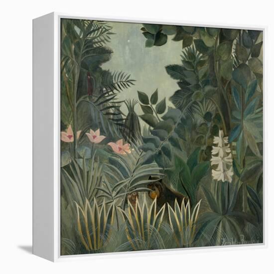 The Equatorial Jungle, 1909-Henri Rousseau-Framed Stretched Canvas