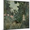 The Equatorial Jungle, 1909-Henri Rousseau-Mounted Art Print