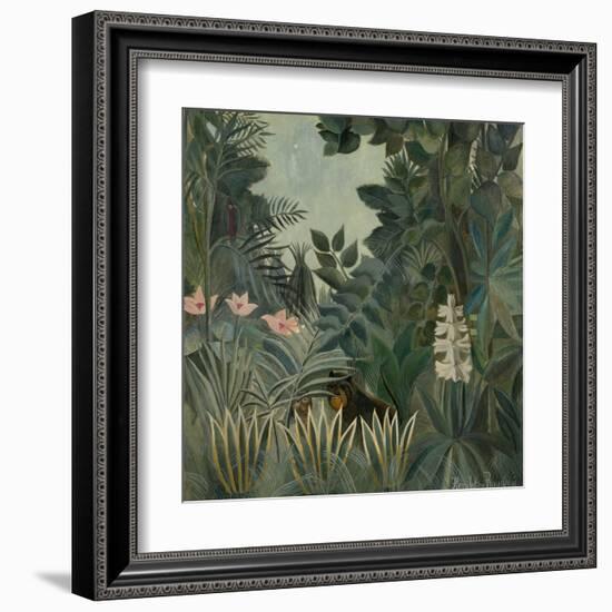 The Equatorial Jungle, 1909-Henri Rousseau-Framed Art Print