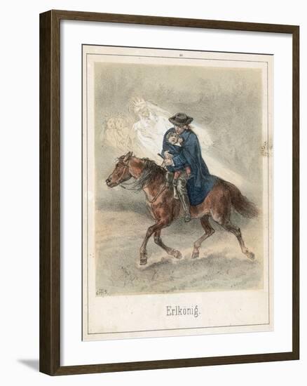 The Erl King-Theodor Hosemann-Framed Giclee Print