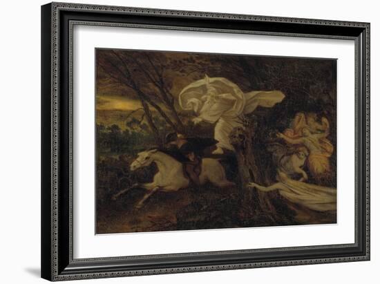 The Erlking, about 1860-Moritz Von Schwind-Framed Giclee Print