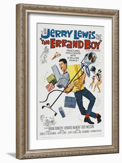 The Errand Boy, 1961, Directed by Jerry Lewis-null-Framed Giclee Print