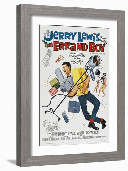 The Errand Boy, 1961, Directed by Jerry Lewis-null-Framed Giclee Print