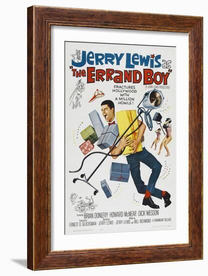 The Errand Boy, 1961, Directed by Jerry Lewis-null-Framed Giclee Print